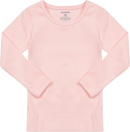 AVAUMA Baby Boys Girls Pajama Set Kids Toddler Snug fit Basic Cotton Sleepwear pjs for Daily