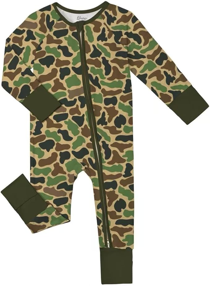 Weiwei Pajamas for Baby Boys & Girls Footies, Viscose from Bamboo Baby Romper, Baby Sleepers, 2-Way Zippy PJs, YKK