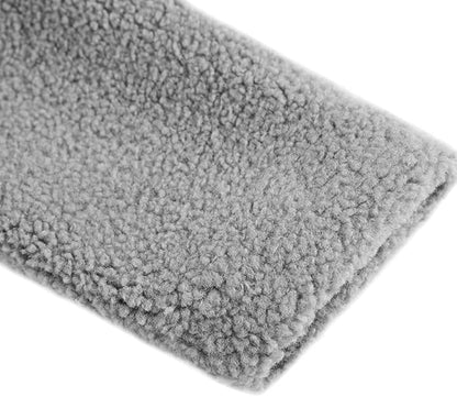 rrhss Baby Girls Faux Fur Teddy Long Coat Toddler Kids Winter Fleece Jacket Warm Outwear Clothes