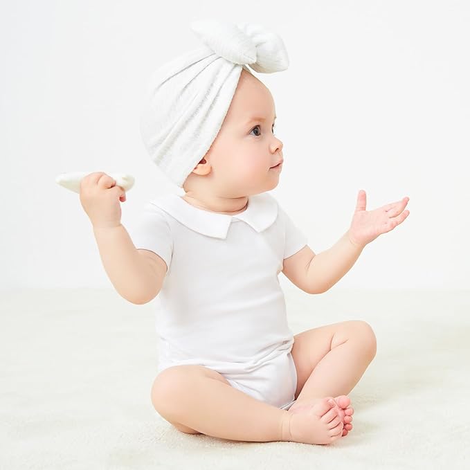 pureborn Baby Girls Boys Bodysuit Super Soft Cotton Romper 0-24 Months