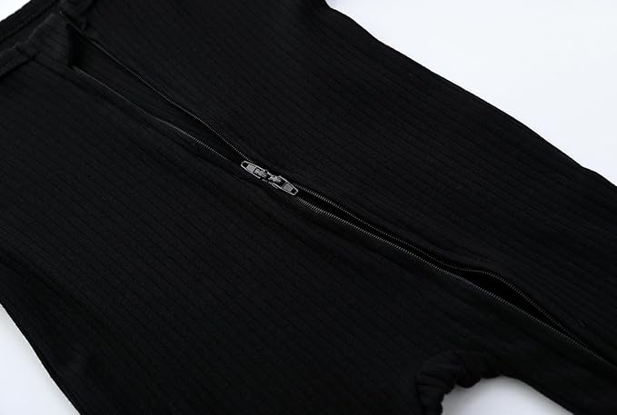 ACESTAR Baby Footies Pajamas, 2-Way Zipper Baby Sleepers with Mitten Cuffs - Long Sleeve Baby Zip Up Onesie for 0-12 Months