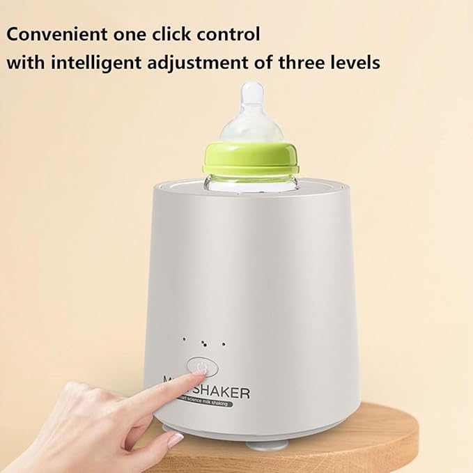 Baby Bottle Shaker Infant Mixer 3 Speed Adjustable Electric Automatic Bottle Shaker for Outdoor Indoor Travel