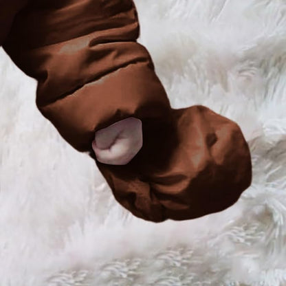 Baby Snowsuit Newborn Winter Heavyweight Water-Resistant Thickened Warm Ski Jacket Cozy Outdoor Hooded One Piece Suit