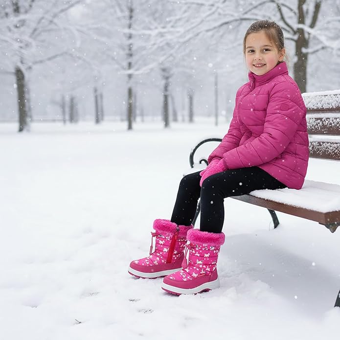 Nova Toddler Boy's and Girl's Winter Snow Boots