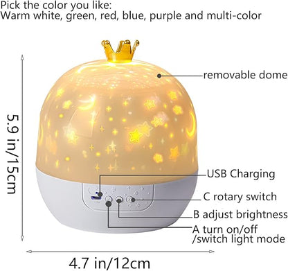 15 Sets of Films,Projector Night Light for Kids, Light Projector for Kids Room,Baby Star Projectors for Ceiling with 360° Rotating,Ceiling Projectors for Kid Boys and Girls Room Decor