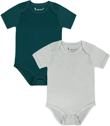 Jimonda Baby Bodysuits Rayon from Bamboo Short Sleeve Baby Boys Girls Rompers Soft Outfits Newborn Clothes