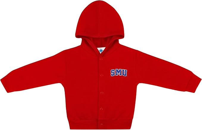 Creative Knitwear College Baby Snap Hooded Jacket - Team Logo, Multiple Colors, for Boys & Girls, (0-24 Months)