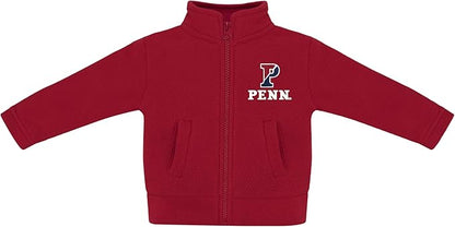Creative Knitwear College Baby Polar Fleece Jacket-Team Logo, Multiple Colors, for Boys & Girls (12 Mos-8 Yrs)