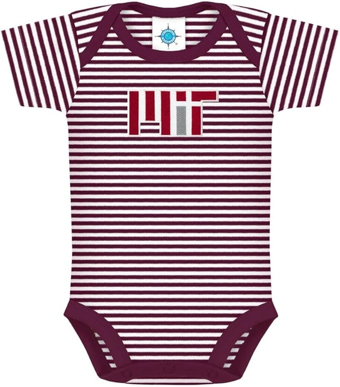 Creative Knitwear College Baby NCAA Infant Striped Bodysuit