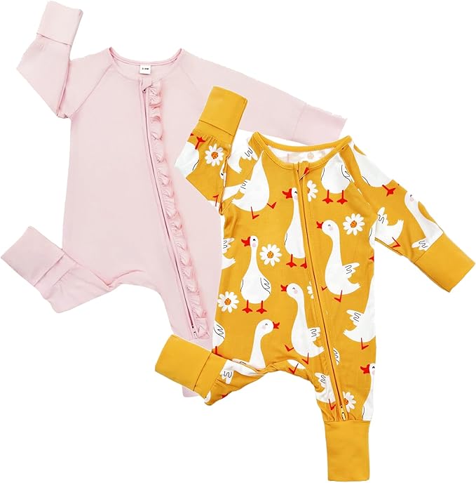 Bow Dream Baby Bamboo Rayon Romper Girl Footless Viscose Newborn Infant Footie Mitten Cuffs Toddler Boy Clothes