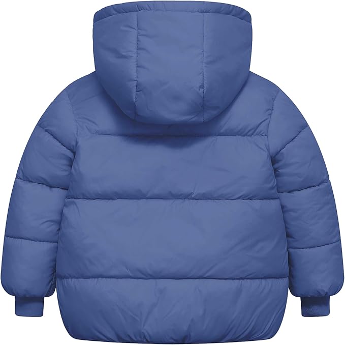 TUONROAD 1-6T Baby Girl Boy Winter Fleece Coats Toddler Warm Puffer Jackets Kids Down Alternative Outerwear