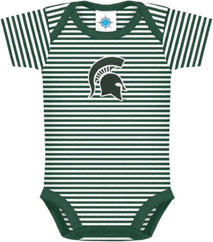 Creative Knitwear College Baby NCAA Infant Striped Bodysuit