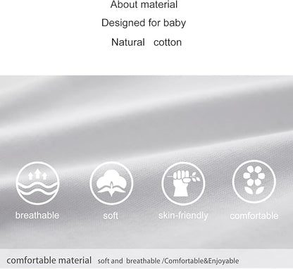 pureborn Baby Boys Girls Bodysuit Super Soft Cotton Romper 0-24 Months