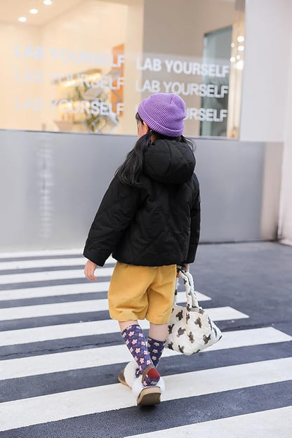 Baby Boys Girls Toddlers Winter Coats Puffer Jacket Hooded Down Snow Jacket Coat Outerwear