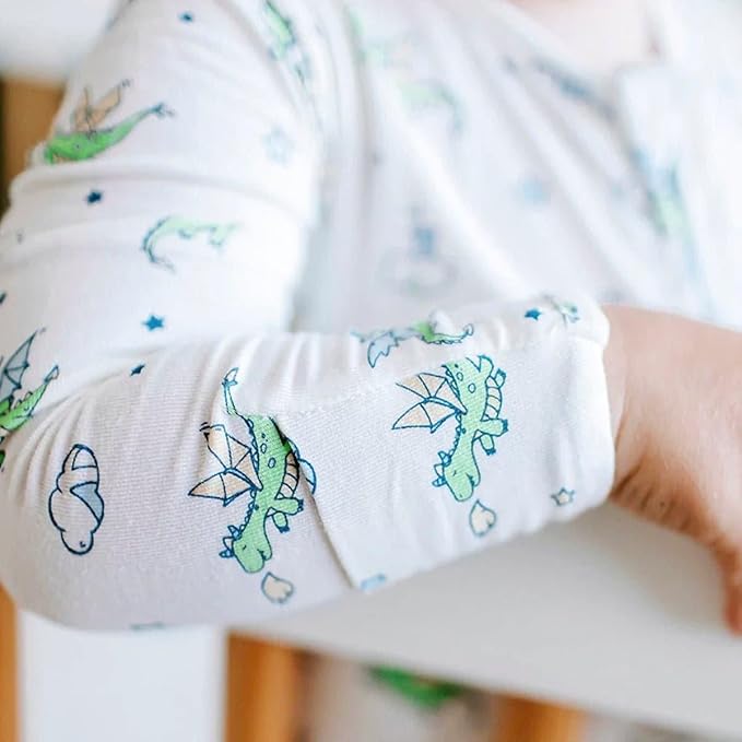 Bellabu Bear Convertible Footies for Baby Boys & Baby Girls, Family Matching Pajamas, Rayon from Bamboo