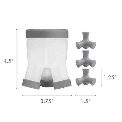 Boon® TRIPOD® Formula Container + MIX Silicone Formula Mixer