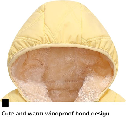 Baby girls winter coats toddler outerwear snow jackets infant boys warm clothes