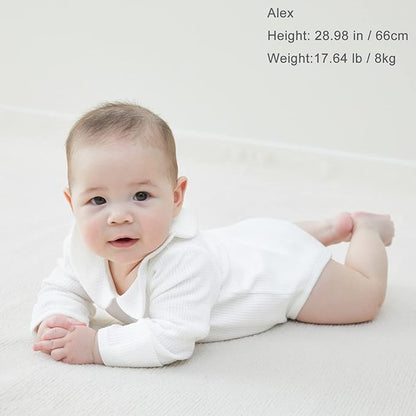 pureborn Baby Boys Girls Bodysuit Super Soft Cotton Romper 0-24 Months