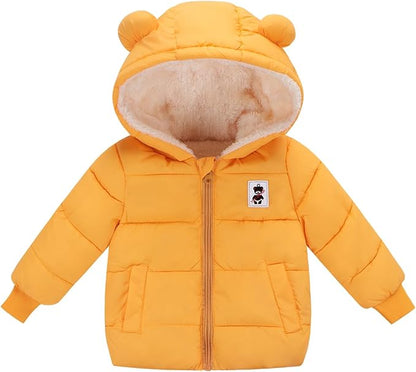 Newborn Baby Girls Fleece Outerwear Jacket Toddler Winter Coat Infant Clothes