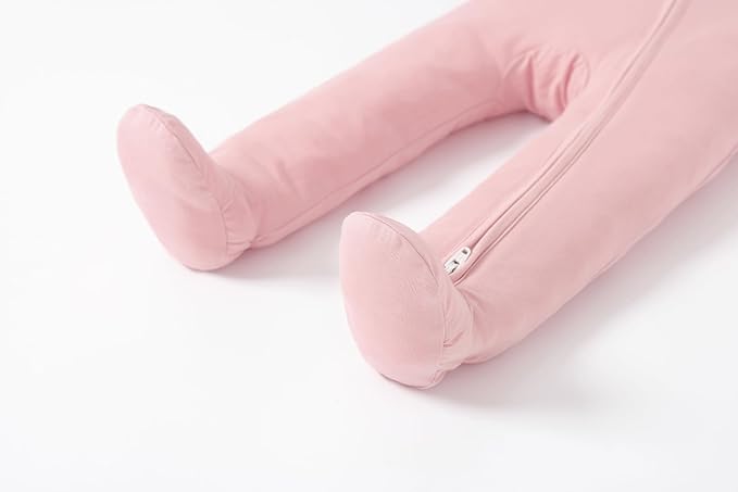 JunNeng Viscose from Bamboo Baby Sleeper,Newborn Footie Pajamas with 2 Way Zipper & Fold Over Mittens,0-12M