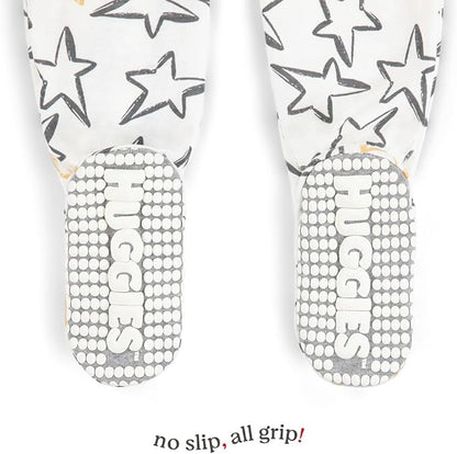 HUGGIES unisex-baby 3-pack Footed Coverall Pajamas