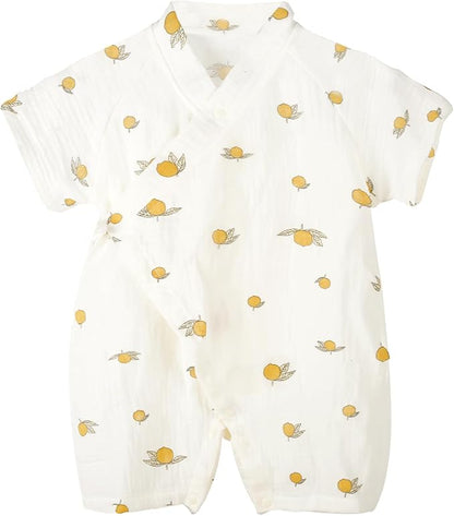Baby Kimono Robe Newborn Cotton Yarn Bodysuit Romper Infant Japanese Pajamas 0-24 Months