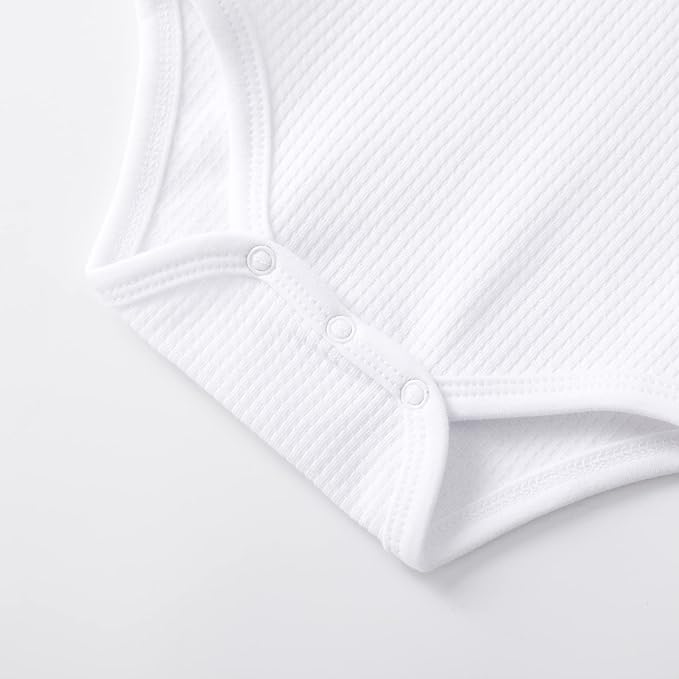 pureborn Baby Boys Girls Bodysuit Super Soft Cotton Romper 0-24 Months