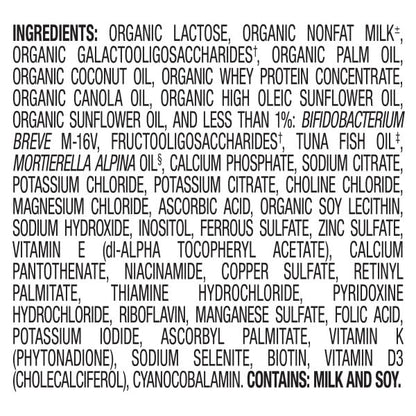 Happy Baby Organics Stage 1 A2 Infant Formula, 0 12 Months, Milk Based Organic Baby Formula Powder with A2 Milk, Probiotics & Prebiotics for Immune & Digestive Support, 22.9 Ounce (Pack of 1)