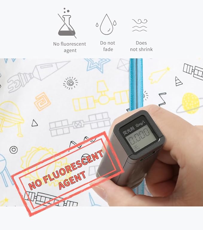 XUNTA 0.5 TOG Sleep Sack 100% Cotton Wearable Blanket, Summer Lightweight Toddler Sleeping Bag with 2-Way Zipper for Boy Girl