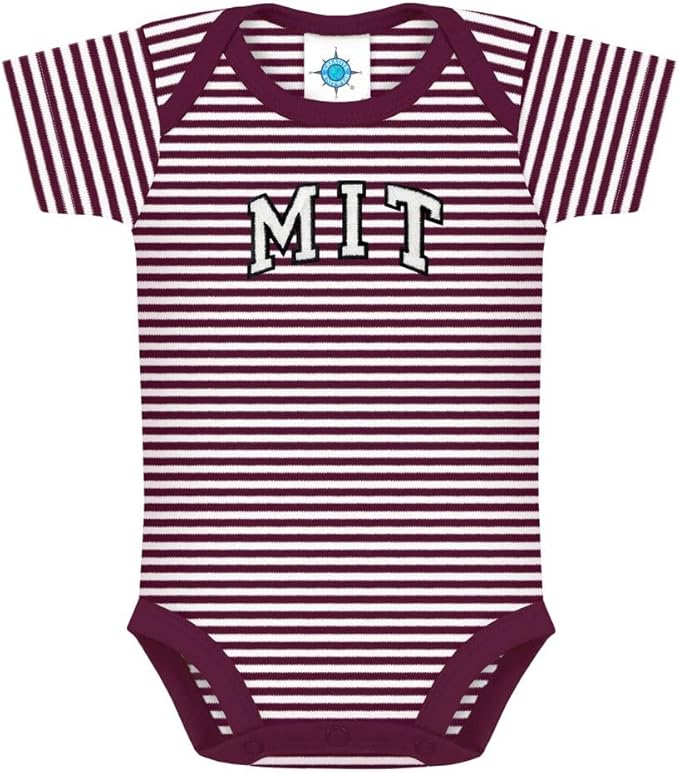 Creative Knitwear College Baby NCAA Infant Striped Bodysuit