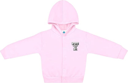 Creative Knitwear College Baby Snap Hooded Jacket - Team Logo, Multiple Colors, for Boys & Girls, (0-24 Months)