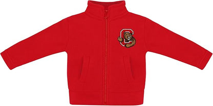 Creative Knitwear College Baby Polar Fleece Jacket-Team Logo, Multiple Colors, for Boys & Girls (12 Mos-8 Yrs)