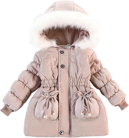 Toddler Fleece Jackets Winter outerwear Coat For Baby Girl Sweater Clothes