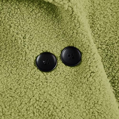 rrhss Baby Girls Faux Fur Teddy Long Coat Toddler Kids Winter Fleece Jacket Warm Outwear Clothes