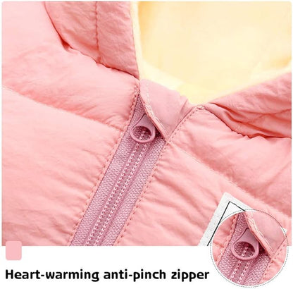 Cute Baby Boys Snowsuit New Born baby girls Winter Coat Toddler Clothes