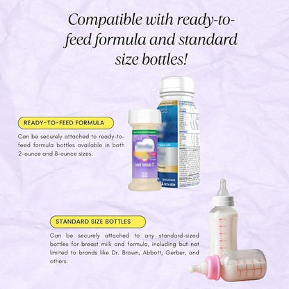 Blue Baby Bottle Nipples 20-Pack – Universal Fit, BPA-Free, Anti-Colic Design for Newborns, Infants, and Toddlers (20 Count, Pack of 1, Standard Flow)