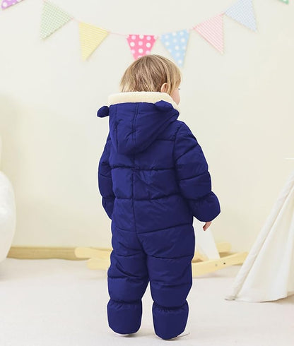 BFUSTYLE Baby Snowsuit 0-24 Months Winter Clothes Infant Boy Girl Puffer Jacket Newborn One Piece Coat with Hooded