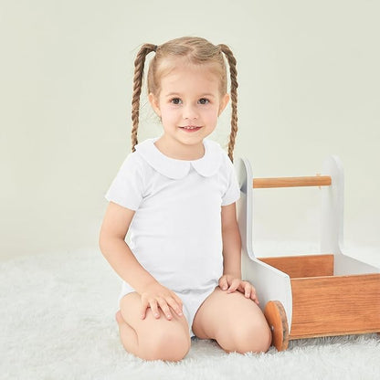 pureborn Baby Girls Boys Bodysuit Super Soft Cotton Romper 0-24 Months