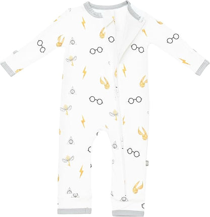 KYTE BABY Unisex Rayon Made From Bamboo Zippered Rompers 0-24 Months