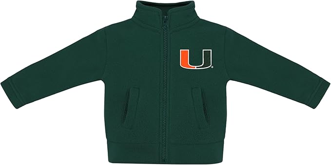 Creative Knitwear College Baby Polar Fleece Jacket-Team Logo, Multiple Colors, for Boys & Girls (12 Mos-8 Yrs)