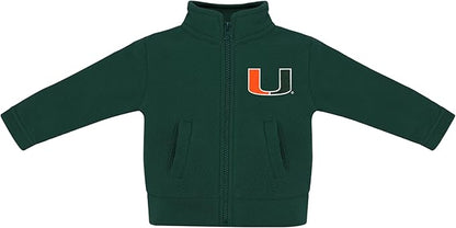 Creative Knitwear College Baby Polar Fleece Jacket-Team Logo, Multiple Colors, for Boys & Girls (12 Mos-8 Yrs)