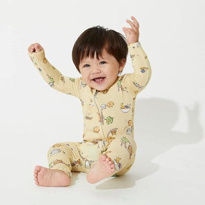 Bellabu Bear Convertible Footies for Baby Boys & Baby Girls, Family Matching Pajamas, Rayon from Bamboo