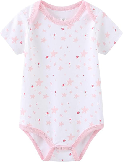 Baby Bodysuit and Pant Set 10-pcs Cotton Soft Newborn Boy Girl Clothes Outfits