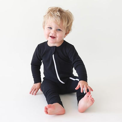 PARADE Organic Essentials '2-Way' Zip Romper - Long Sleeve