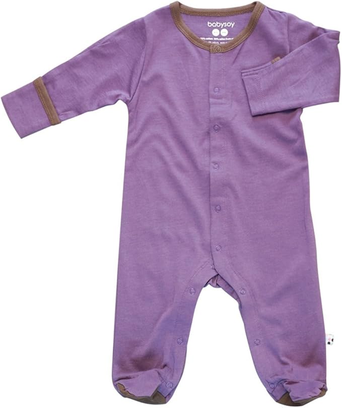 Babysoy baby-girls Baby Footie