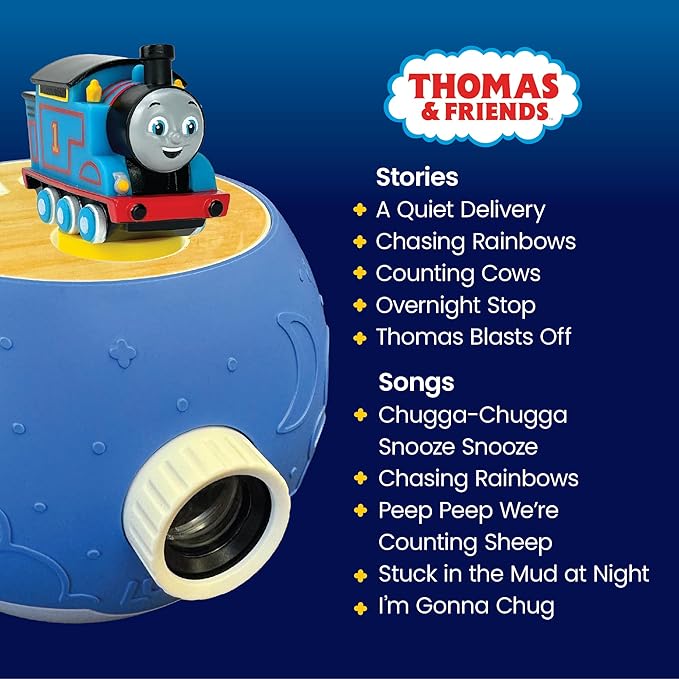Thomas The Train Figurine Cartridge – Projects 5 Railroad Stories and 5 Songs, Over 30 Minutes of Audio Content | Gift and Toy for Ages 3+