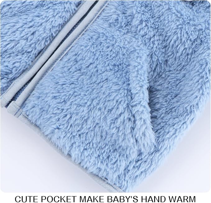 Baby Boy Fleece Jacket Girl Winer Clothes Coat Toddler Boy'S Clothing Sweater