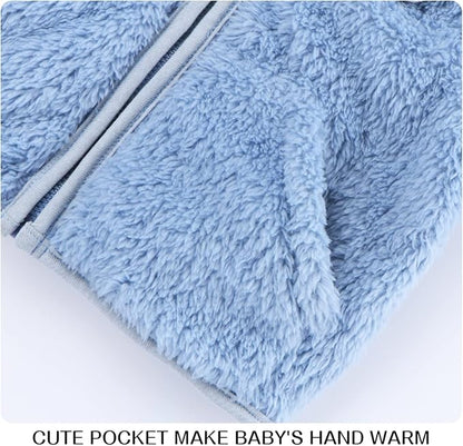 Baby Boy Fleece Jacket Girl Winer Clothes Coat Toddler Boy'S Clothing Sweater