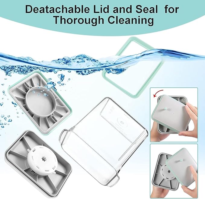 Formula Container for Baby Formula Dispenser with Scraper and Scoop One Button Handy 1000g Milk Powder Container BPA-Free Airtight Formula Storage Containers 2300ml