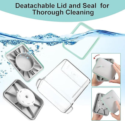 Formula Container for Baby Formula Dispenser with Scraper and Scoop One Button Handy 1000g Milk Powder Container BPA-Free Airtight Formula Storage Containers 2300ml